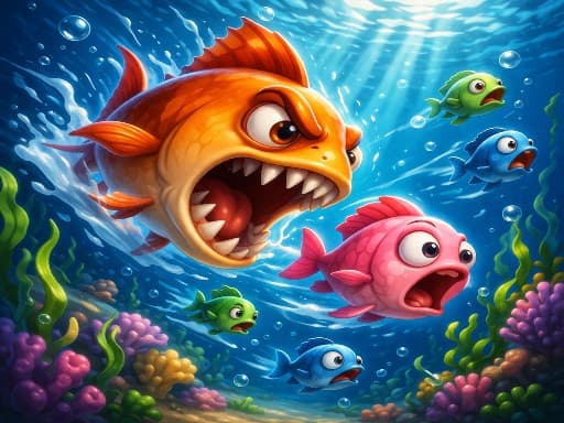 Play  Fishy Feast - Free Online Adventure