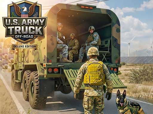 Play US Army Truck Driving - Free Online Adventure