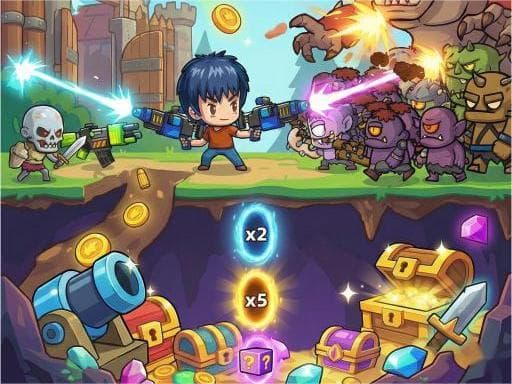 Play Village Defense Battle - Free Online Shooting