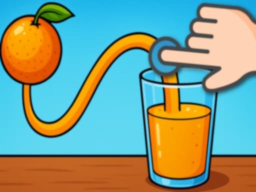 Play Fill The Glass With Juice - Free Online Puzzle