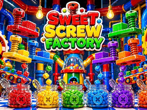 Play  Sweet Screw Factory - Free Online Arcade