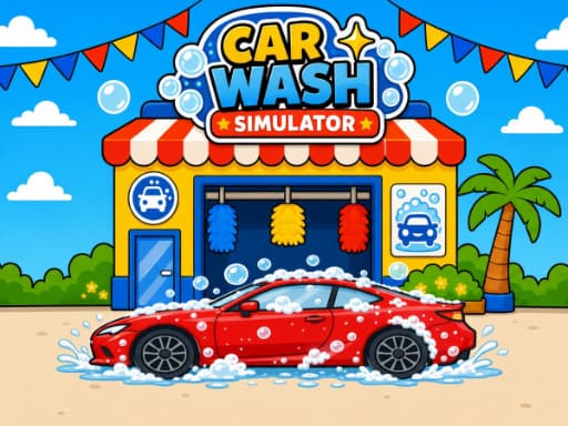 Play Car Wash Simulator Summer Edition - Free Online Arcade