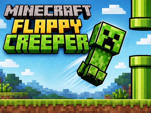 Play Minecraft Flappy Creeper - Free Online Arcade