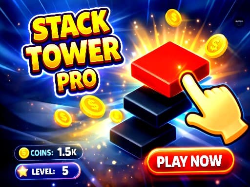 Play Stack Tower Pro - Free Online Arcade