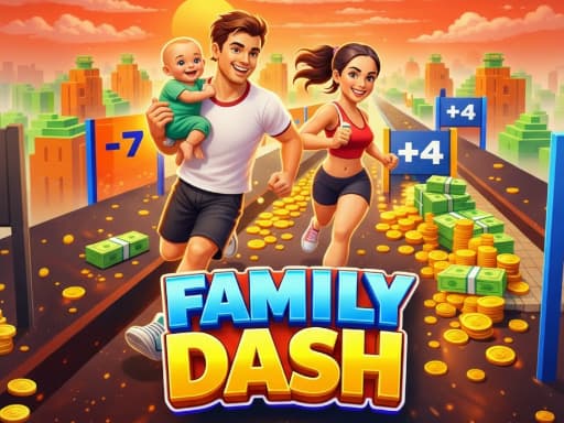 Play Family Dash - Free Online Arcade