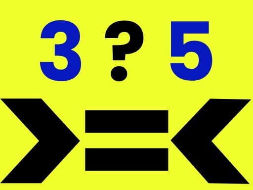 Play Comparing Numbers? &ndash; Quick Math Game - Free Online Puzzle