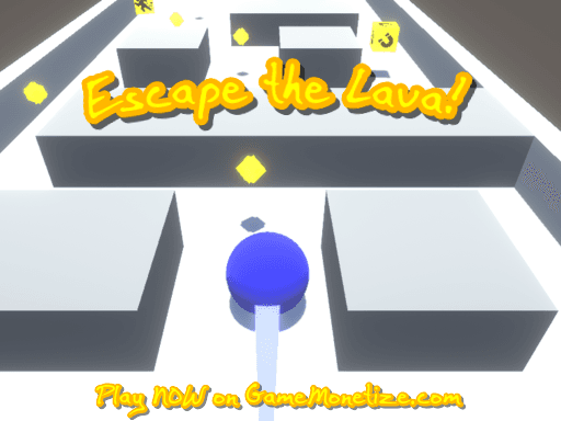 Play Escape the lava - Free Online Racing