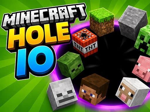 Play Minecraft Hole IO - Free Online Arcade