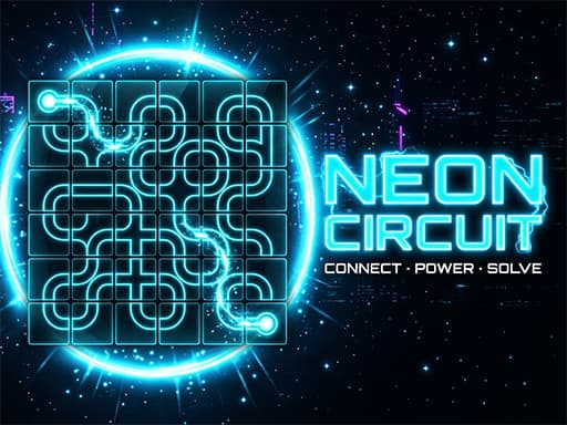 Play Neon Circuit - Free Online Puzzle