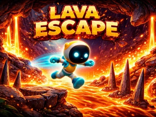 Play THE LAVA ESCAPE  - Free Online Arcade