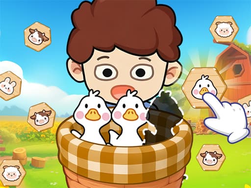 Play Farm Animal Sort Puzzle - Free Online Puzzle