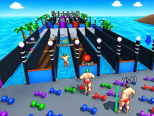 Play Muscle Race Game - Free Online Puzzle
