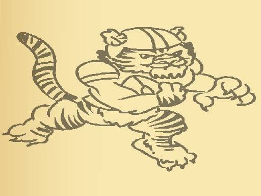 Play Tiger Coloring Book - Free Online Puzzle