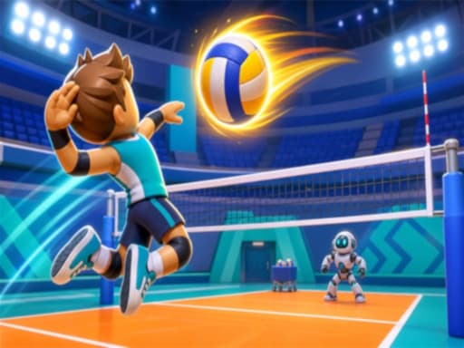 Play Funny Volleyball - Free Online Sports
