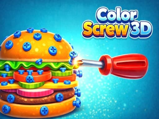 Play Color Screw 3D - Free Online Puzzle