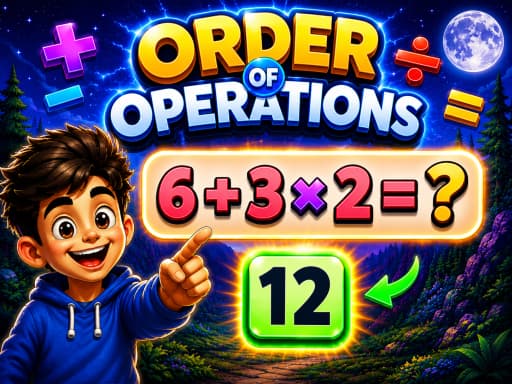 Play Order of Operation Challenge - Free Online Puzzle