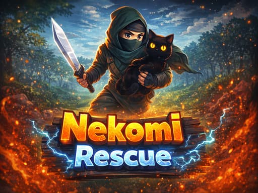 Play Nekomi Recuse - Free Online Puzzle