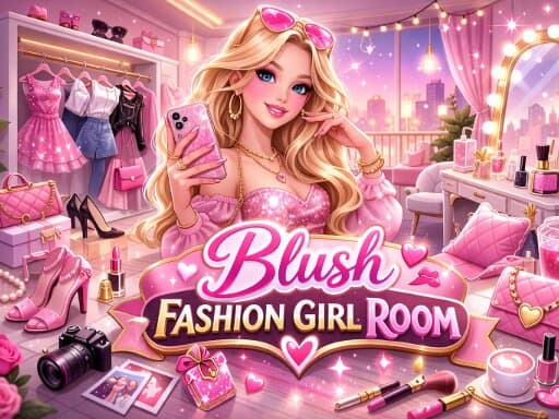 Play Blush Fashion Girl Room  - Free Online Arcade