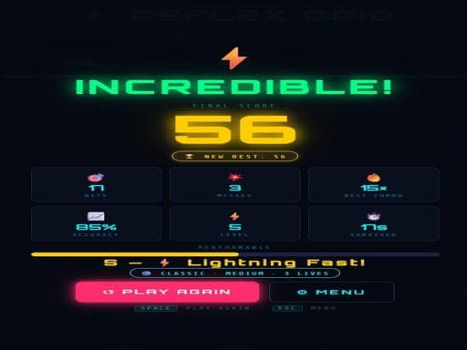Play Reflex Grid - Free Online Arcade