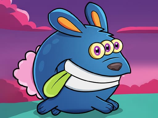 Play Super Alien Rabbit - Free Online Puzzle