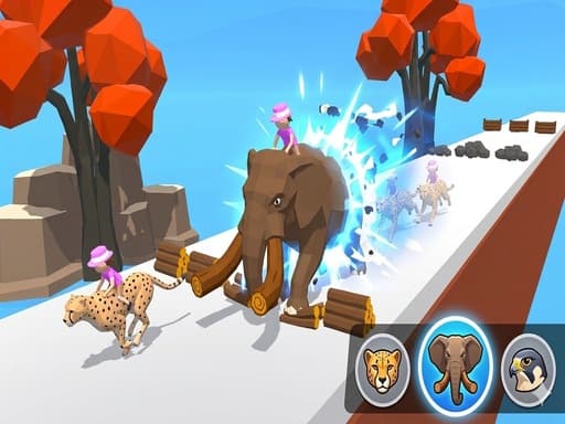 Play Animalistic Transform Run - Free Online Arcade