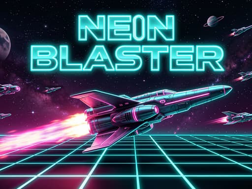 Play NEON BLASTER - Free Online Shooting