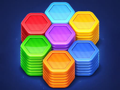 Play Hexa Color Stack Game - Free Online Puzzle