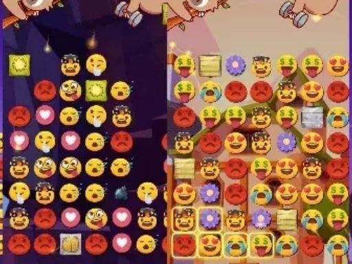 Play Emoji Merge: Pop Frenzy - Free Online Puzzle