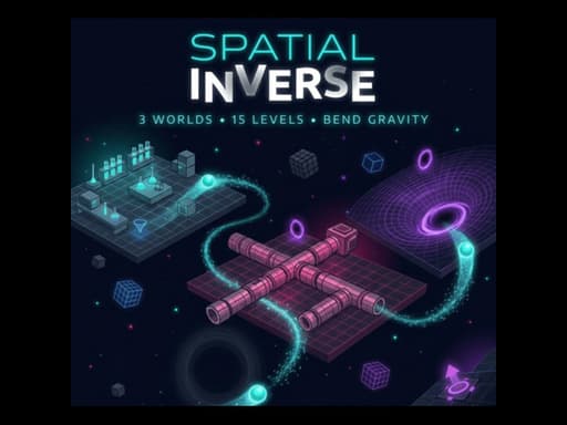 Play Spatial Inverse: Gravity Puzzle Adventure - Free Online Puzzle