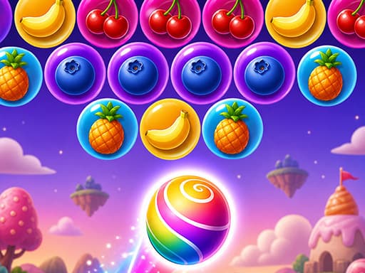 Play Bubble Fruit Shooter 2D - Free Online Puzzle