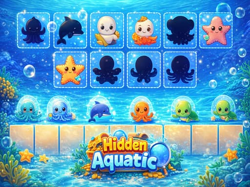 Play Hidden Aquatic - Free Online Puzzle