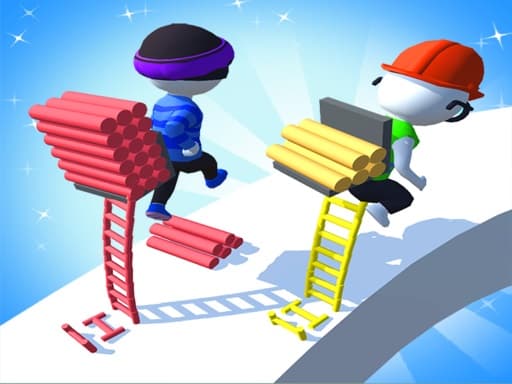 Play Ladder Rush: Build Race - Free Online Arcade