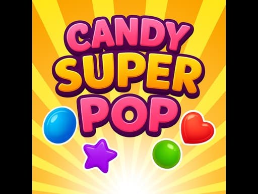 Play Candy Super Pop - Free Online Puzzle