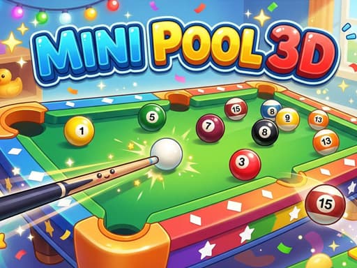 Play Mini Pool 3D - Free Online Sports