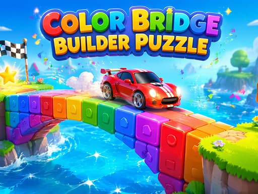 Play Color Bridge Builder Puzzle - Free Online Arcade