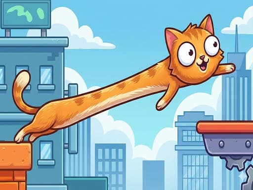 Play CatStretch - Free Online Arcade