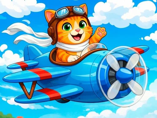 Play Cartoon Airplanes: Jigsaw Puzzles - Free Online Puzzle