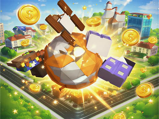 Play Big Rolling Ball - Free Online Puzzle