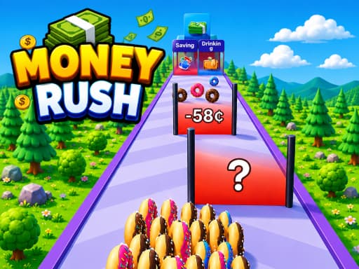 Play Money Rush Game - Free Online Puzzle