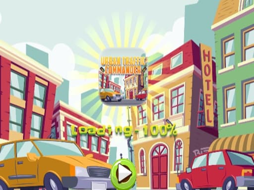 Play Urban Traffic Commander   Kids - Free Online Puzzle
