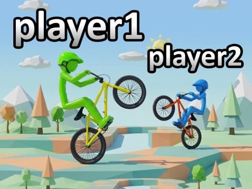 Play Wheelie Bike For 2 Players - Free Online 2 Player