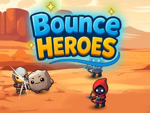 Play Bounce Heroes - Free Online Arcade