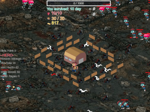 Play  Terrifying Zombies: Tower Defense 1 Game - Free Online Shooting