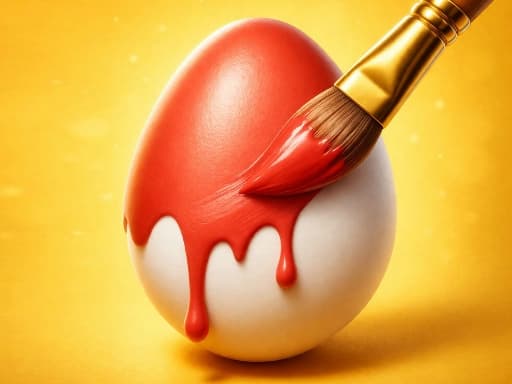 Play Easy Easter Coloring Eggs - Free Online Arcade