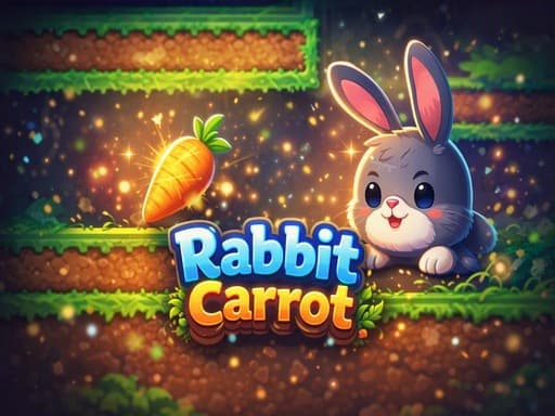 Play Rabbit Carrot - Free Online Puzzle