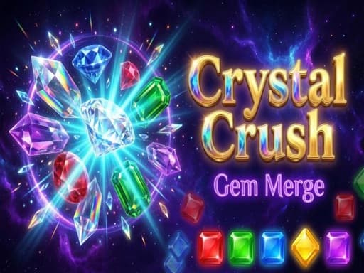 Play Crystal Craash - Free Online Puzzle