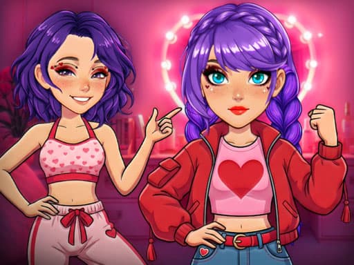 Play Romantic K Pop Transformation - Free Online Arcade