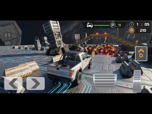 Play Offroad Prado Parking - Free Online Arcade