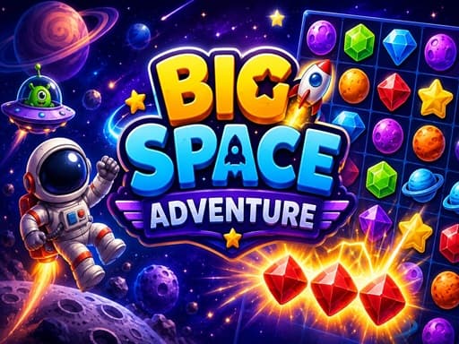 Play Big Space Adventure - Free Online Puzzle