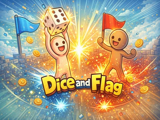 Play Dice and Flag - Free Online Arcade